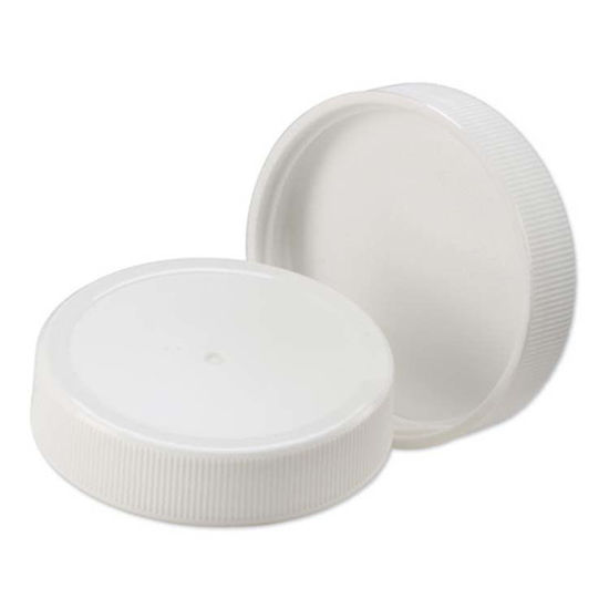 Picture of 48-400 White PP Screw Cap w/ SureSeal Liner