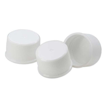 Picture of 24-410 White PP Screw Cap w/ SureSeal Liner