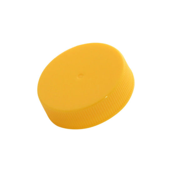 Picture of 38-400 Yellow PP Matte Top, Ribbed Sides Cap w/ F217 Liner