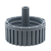 Picture of 38-400 GRAY PP SNAP ADAPT, RIBBED SIDE CAP, LINING OF 19MM HT, TOP STICKER & DIP TUBE ATTACH