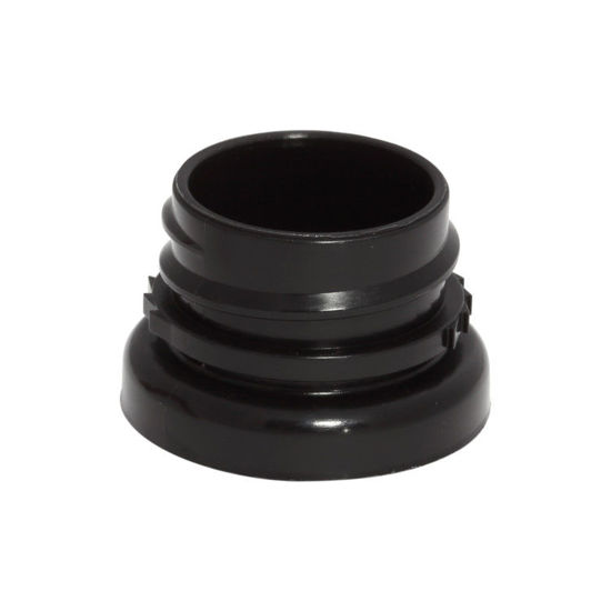 Picture of 28 mm Black Snap On Thread Coupling For Trigger Sprayer