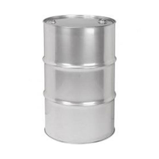 Picture of 55 Gallon Galvanized Steel Tight Head Drum, 2" & 3/4" Fittings, Poly Irradiated Gasket, 1.1 mm Steel Body, Coated Side Seams, "W" Hoop, UN Rated