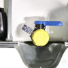 Picture of 275 Gallon UV IBC Tote, New 2" Sea Link Ball Valve, New 6" Vented Cap w/ 2" Bung, Reconditioned Frame, Metal Runner Pallet, Quick Connect