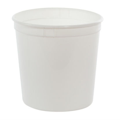 Picture of 85 oz White PP Dairy Tub