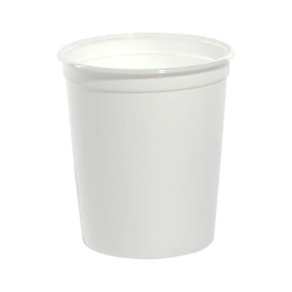 Picture of 32 oz White HDPE Tub