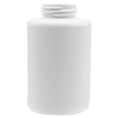Picture of 16 oz White HDPE Plastic Bottle, 45-405 Neck Finish