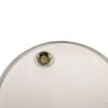 Picture of 55 Gallon Black Steel Tight Head Drum, Olive Phenolic Lining, White Cover w/ 2" & 3/4" Fittings, UN Rated
