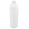 Picture of 16 oz Natural HDPE Plastic Cosmo Bullet Round Bottle, 28-410 Neck Finish, 32.5 Gram