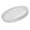 Picture of 1 GALLON WHITE HDPE PLASTIC TEAR TAB PAIL COVER