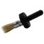 Picture of 45 mm, 45-405 Black PP Plastic Brush Cap, w/ Metal Tip, Rubber Gasket Ring