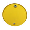 Picture of 55 Gallon Shell Red Steel Tight Head Drum, Unlined, Yellow Cover, 2" & 3/4" Tri-Sure Fitting, UN Rated