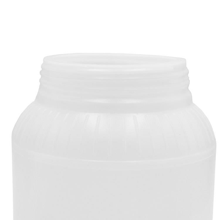 128 oz Natural HDPE Plastic Wide Mouth Round Jar, 110400, 110 Gram