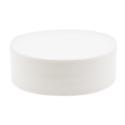 Picture of 53 mm, 53-485 White PP Plastic Spice Cap w/ F217 Liner