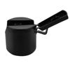 Picture of 28 mm Black PP Plastic Snap On Cap, No Liner