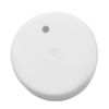 Picture of 24-410 White Matte Top Screw Cap, Ribbed Sides, Vented, F828/M1 Liner
