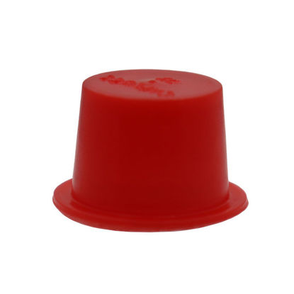 Picture of Caplugs #7 Red Plastic Closure Tip Cap