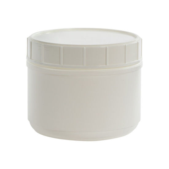 Picture of 36 oz White HDPE Canister, 120 mm, Triple Thread