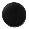 Picture of 28 mm 28-410 Black Ribbed PP Plastic Cap, Matte Top, Ribbed Sides Cap w/ Heat Seal Lining S105 FS3-19 For PET