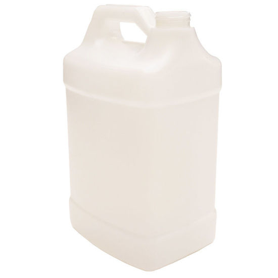 Picture of 128 oz Natural HDPE Plastic F Style, 38-400, 150 Gram
