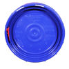 Picture of 1.25 Gallon Blue HDPE Plastic Screw Top Cover, w/ Gasket, New Generation, UN Rated