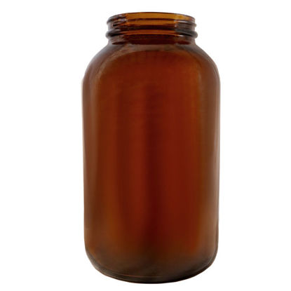 Picture of 1250 cc Amber Wide Mouth Jar, 70-400