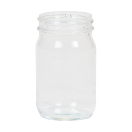 Picture of 4 oz Flint Mayo Jar, 48-400, 24x1