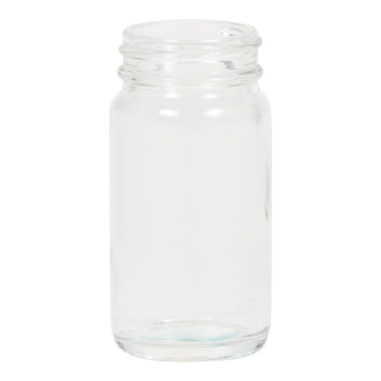 Picture of 2 oz Flint Straight Side Glass Jar, 38-400
