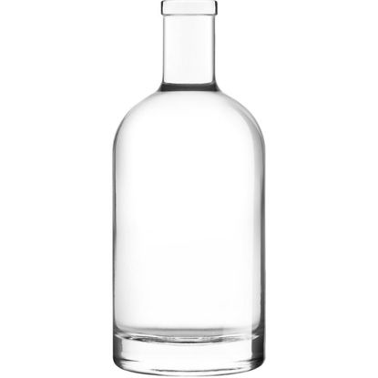 Picture of 750 mL Flint Glass Nordic Spirit Bottle, 6x1