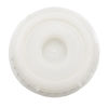 Picture of 70 mm Natural PP Plastic Tamper Evident Cap with EPDM Gasket, 3/4" Knockout (6TPI)