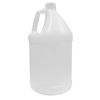 Picture of 128 OZ NATURAL HDPE INDUSTRIAL ROUND BOTTLE, 38-400 FINISH NECK, 120 GRAM, DROP LOCK NECK
