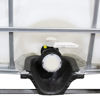 Picture of 330 Gallon Remanufactured IBC Tote, Natural Bottle, 
2" QD Ball Valve, 2" Fitting in Cap