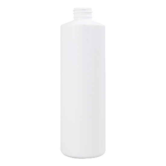 Picture of 32 oz White HDPE Plastic Cosmo Bullet Bottle, 50 gram, 28-410