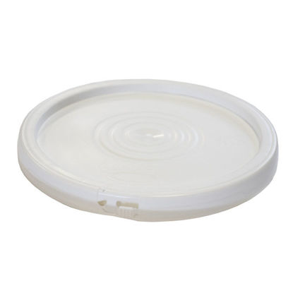 Picture of 4-Gallon White HDPE Open Head Plastic Pail Cover