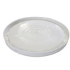 Picture of 4-Gallon White HDPE Open Head Plastic Pail Cover