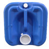 Picture of 20 Liter Blue HDPE Plastic Rectangular Tight Head, 70 mm, UN Rated