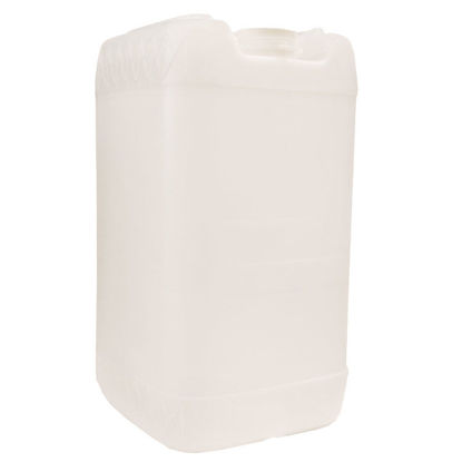 Picture of 7 Gallon Natural HDPE Plastic Tight Head Pail, 70 mm TE, 6TPI, Integrated Handle, Open Vent Stem