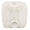 Picture of 5 Gallon Natural HDPE Plastic Rectangle Tight Head Pail, 70 mm Opening, Closed Vent Cap, UN Rated