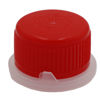 Picture of 32 mm Red LDPE Plastic Child Resistant Release Cap