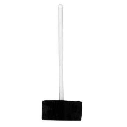 Picture of Black PP Plastic Smooth Cap Foam Liner, Glass Rod Applicator, 71 mm Rod Length, 20-400 Thread, 2 mm Diameter