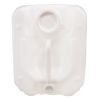 Picture of 5 Gallon Natural HDPE Plastic Global Tight Head Pail, 70 mm TE 6TPI Fittings, Closed Vent 22 mm Cap, UN Rated