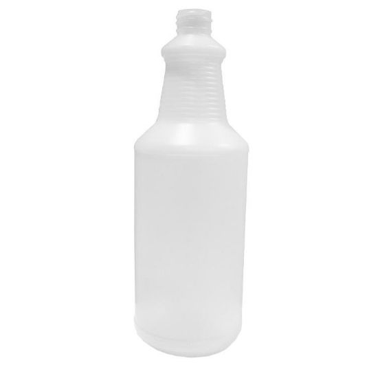 Picture of 32 OZ NATURAL HDPE DECANTER, 28-410 NECK, FLAMED