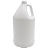 Picture of 128 oz White HDPE Plastic Industrial Round Bottle, 38-400, 4x1 Kit, Kraft Carton w/ Dividers, UN Rated