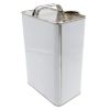Picture of 1 Gallon F-Style White Coat Metal Can Unlined, 1 3/4" Delta, Off Center