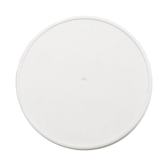 Picture of 89 MM White PP Plastic Screw Cap, w/ PE Liner, 400J