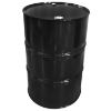 Picture of 55-Gallon Black Steel Tight Head Drum, Red Phenolic Lining w/ 2" & 3/4" TriSure Fittings, UN Rated