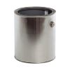 Picture of 1 Gallon Tinplate Paint Can, Gray Lined w/ Ear & Detached Bails, w/ Plug, 34/Case (Hazmat Bottom)