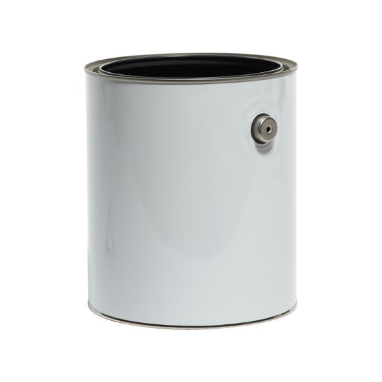 Picture of 1 Gallon White Paint Can, Gray Lined with Ears, 610x708 (Bulk Pallet)