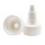 Picture of 24 mm, 24-400 White/White PP Plastic Twist Open Cap