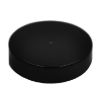 Picture of 48mm, 48-400 Black Smooth PP Plastic Cap, Unlined