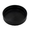 Picture of 48mm, 48-400 Black Smooth PP Plastic Cap, Unlined